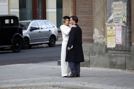 Dreharbeiten 'Fabian - Der Gang vor die Hunde' in Görlitz