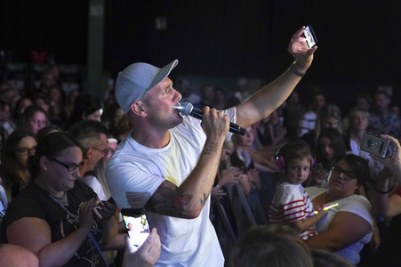 Album-Präsentation von Oli.P in Köln