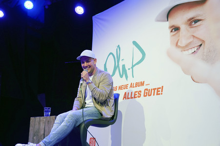 Album-Präsentation von Oli.P in Köln