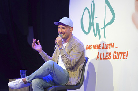 Album-Präsentation von Oli.P in Köln