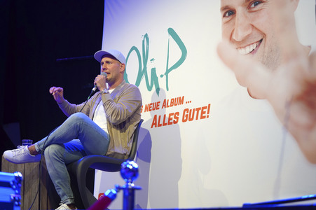 Album-Präsentation von Oli.P in Köln