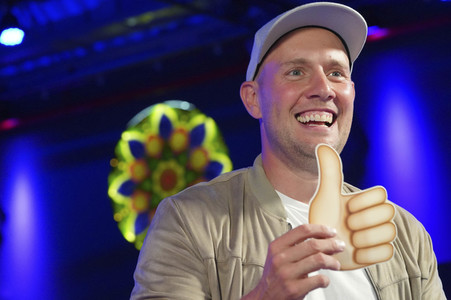 Album-Präsentation von Oli.P in Köln