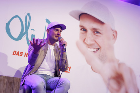 Album-Präsentation von Oli.P in Köln