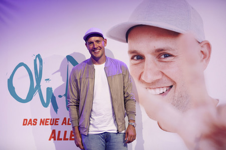 Album-Präsentation von Oli.P in Köln