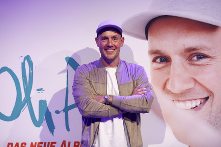 Album-Präsentation von Oli.P in Köln