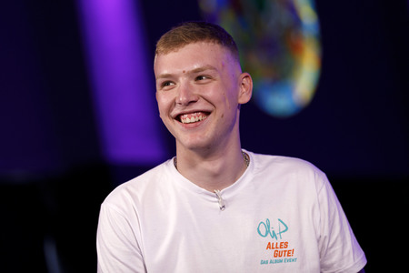 Album-Präsentation von Oli.P in Köln