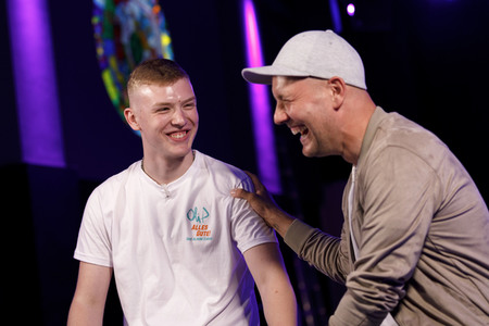 Album-Präsentation von Oli.P in Köln