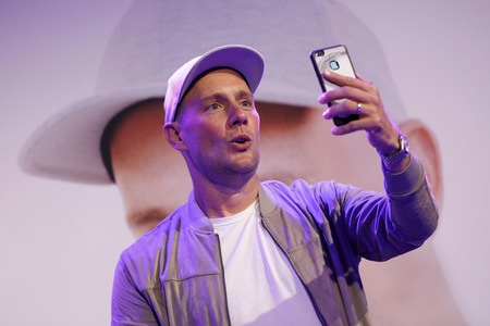 Album-Präsentation von Oli.P in Köln