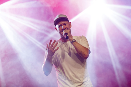 Album-Präsentation von Oli.P in Köln