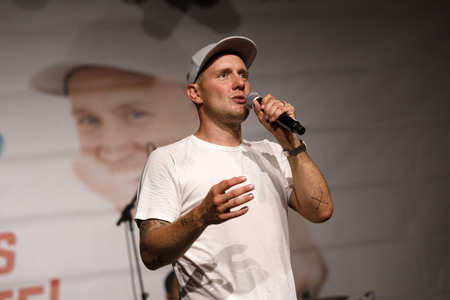 Album-Präsentation von Oli.P in Köln