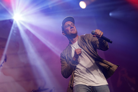 Album-Präsentation von Oli.P in Köln