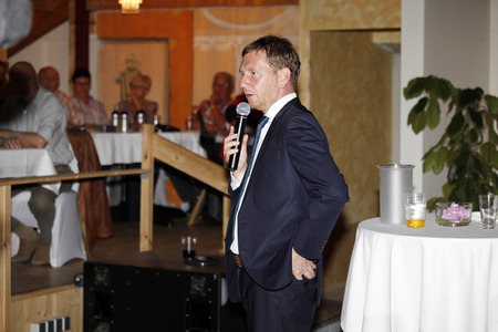 CDU Wahlkampfveranstaltung mit Michael Kretschmer in Ludwigsdorf