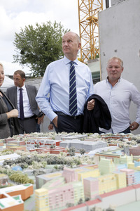 Grundsteinlegung von 'Das Depot' in Potsdam