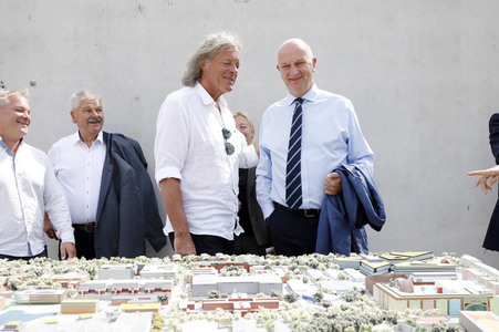 Grundsteinlegung von 'Das Depot' in Potsdam