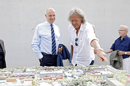 Grundsteinlegung von 'Das Depot' in Potsdam