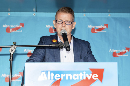 Wahlkampfveranstaltung der AfD in Bautzen