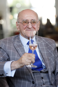 Alfred Biolek im Historischen Rathaus in Köln