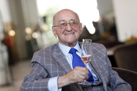 Alfred Biolek im Historischen Rathaus in Köln