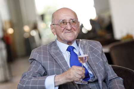 Alfred Biolek im Historischen Rathaus in Köln