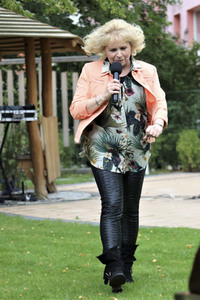 Maja Catrin Fritsche beim 'Tag der Älteren' in Berlin