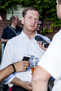 CDU Wahlkampfveranstaltung mit Michael Kretschmer und Wolfgang Lippert in Görlitz