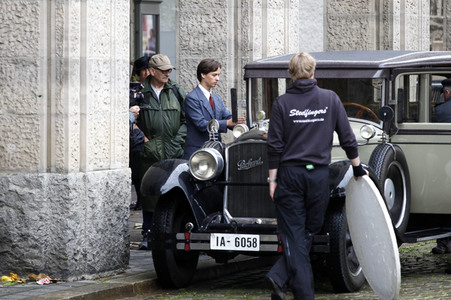 Dreharbeiten 'Fabian - Der Gang vor die Hunde' in Görlitz