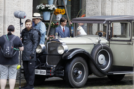 Dreharbeiten 'Fabian - Der Gang vor die Hunde' in Görlitz