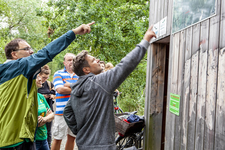 Wahlkampfveranstaltung von Bündnis 90/Die Grünen in Hoyerswerda