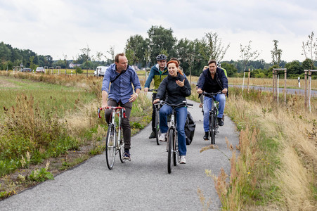 Wahlkampfveranstaltung von Bündnis 90/Die Grünen in Hoyerswerda