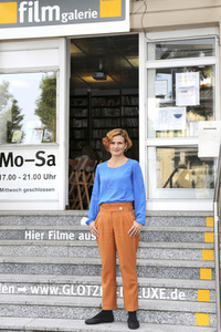 Fototermin mit Katja Kipping in Dresden