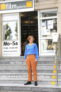 Fototermin mit Katja Kipping in Dresden