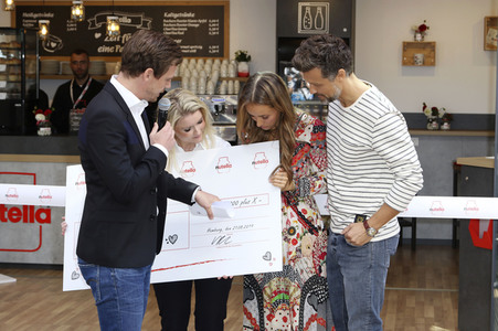 Nutella Pop-Up Café Opening in Hamburg