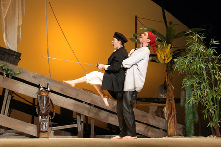 Theaterprobe 'Was ihr wollt' in Hamburg