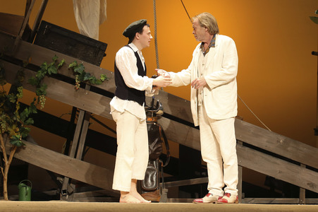 Theaterprobe 'Was ihr wollt' in Hamburg