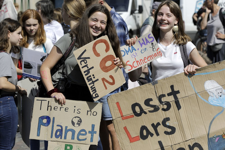 'Fridays for Future' Schülerdemonstration in Hannover