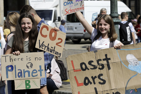'Fridays for Future' Schülerdemonstration in Hannover