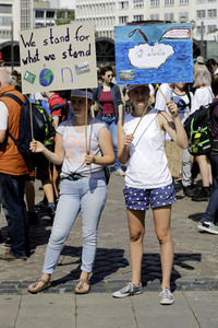 'Fridays for Future' Schülerdemonstration in Hannover