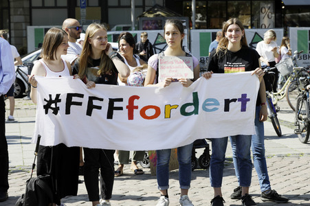 'Fridays for Future' Schülerdemonstration in Hannover