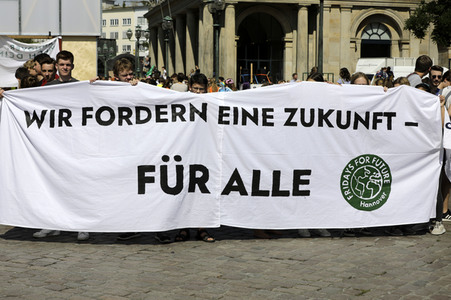 'Fridays for Future' Schülerdemonstration in Hannover