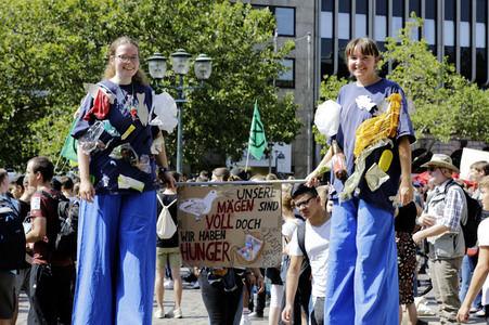 'Fridays for Future' Schülerdemonstration in Hannover