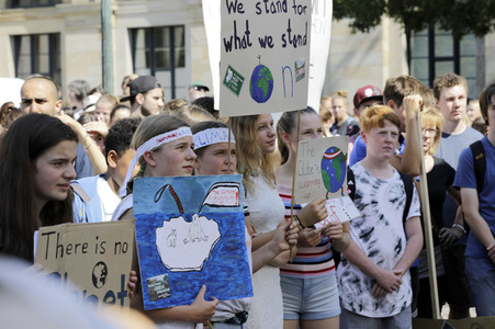'Fridays for Future' Schülerdemonstration in Hannover