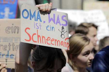 'Fridays for Future' Schülerdemonstration in Hannover