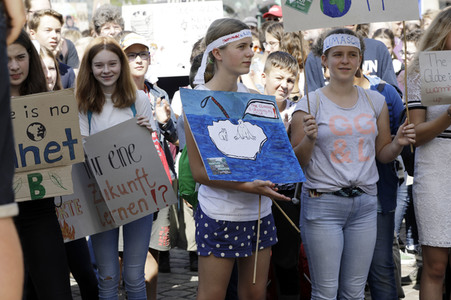 'Fridays for Future' Schülerdemonstration in Hannover