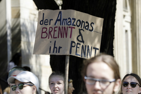 'Fridays for Future' Schülerdemonstration in Hannover