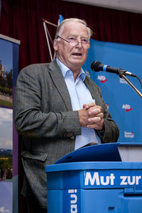 Wahlkampfveranstaltung der AfD in Ebersbach-Neugersdorf