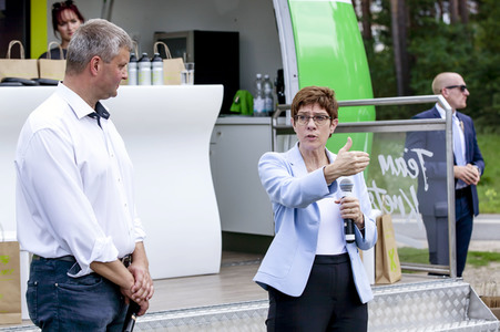 Wahlkampfveranstaltung der CDU in Weißwasser