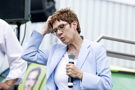 Wahlkampfveranstaltung der CDU in Weißwasser