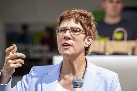 Wahlkampfveranstaltung der CDU in Weißwasser