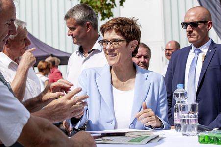 Wahlkampfveranstaltung der CDU in Weißwasser