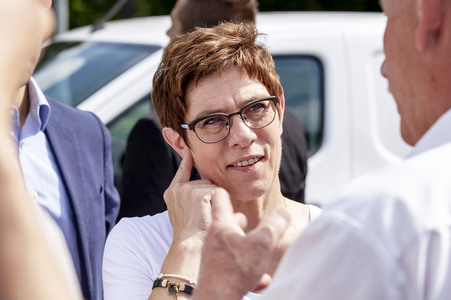 Wahlkampfveranstaltung der CDU in Weißwasser